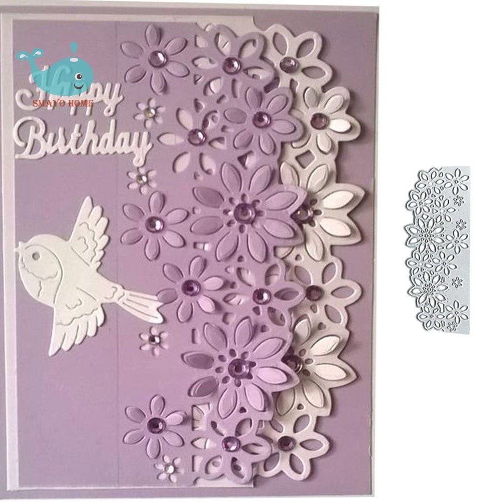 lace flower Metal Cutting Dies Scrapbooking Stencil for Album Paper DIY Gift Card Decoration Embossing Dies New 2022