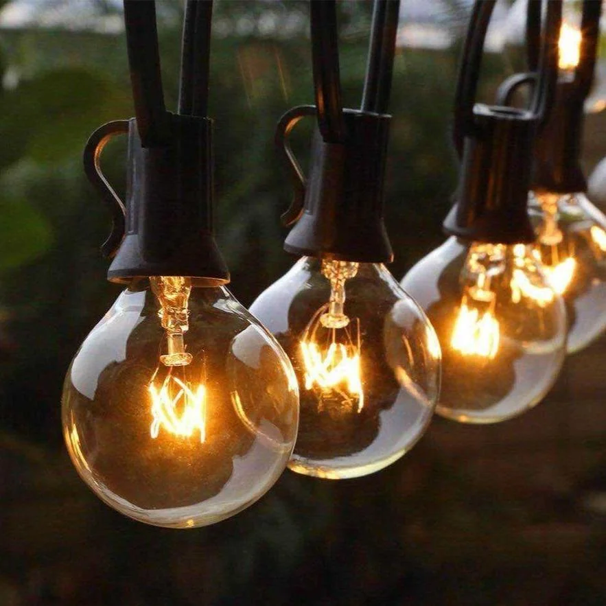 Outdoor Bulb String Lights
