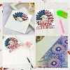 (US Only)6PCS DIY Independence Day Diamond Art Greeting Cards for Independence Day