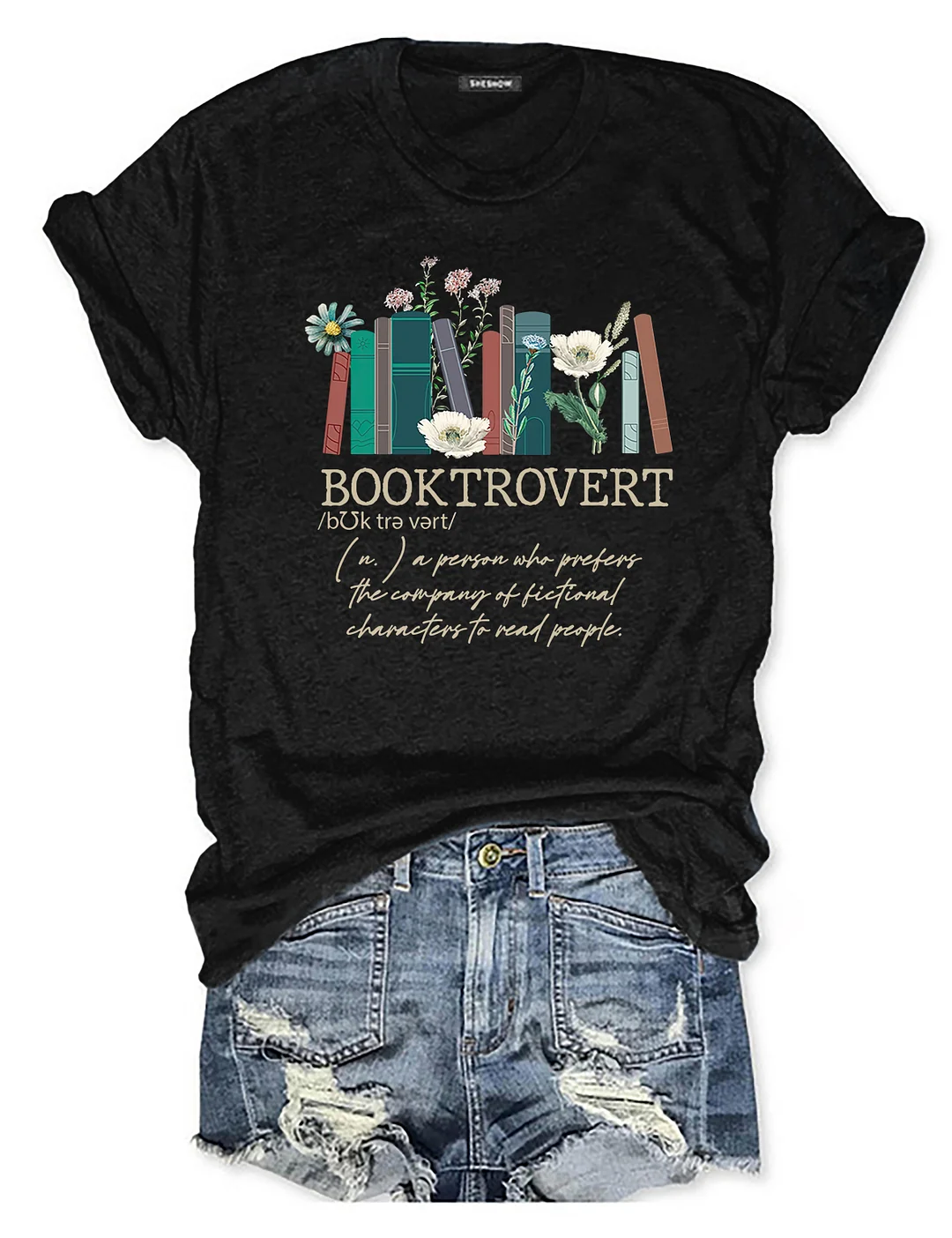 Booktrovert T-shirt