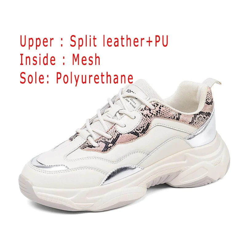 White Casual Women Flat Shoes 2021 Spirng Autumn Outdoor Comfortable Rubber Sole Ladies Shoes Non Slip Female Shoes Clearance