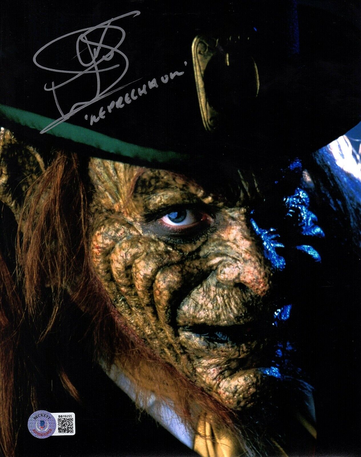 WARWICK DAVIS Signed Autographed Leprechaun