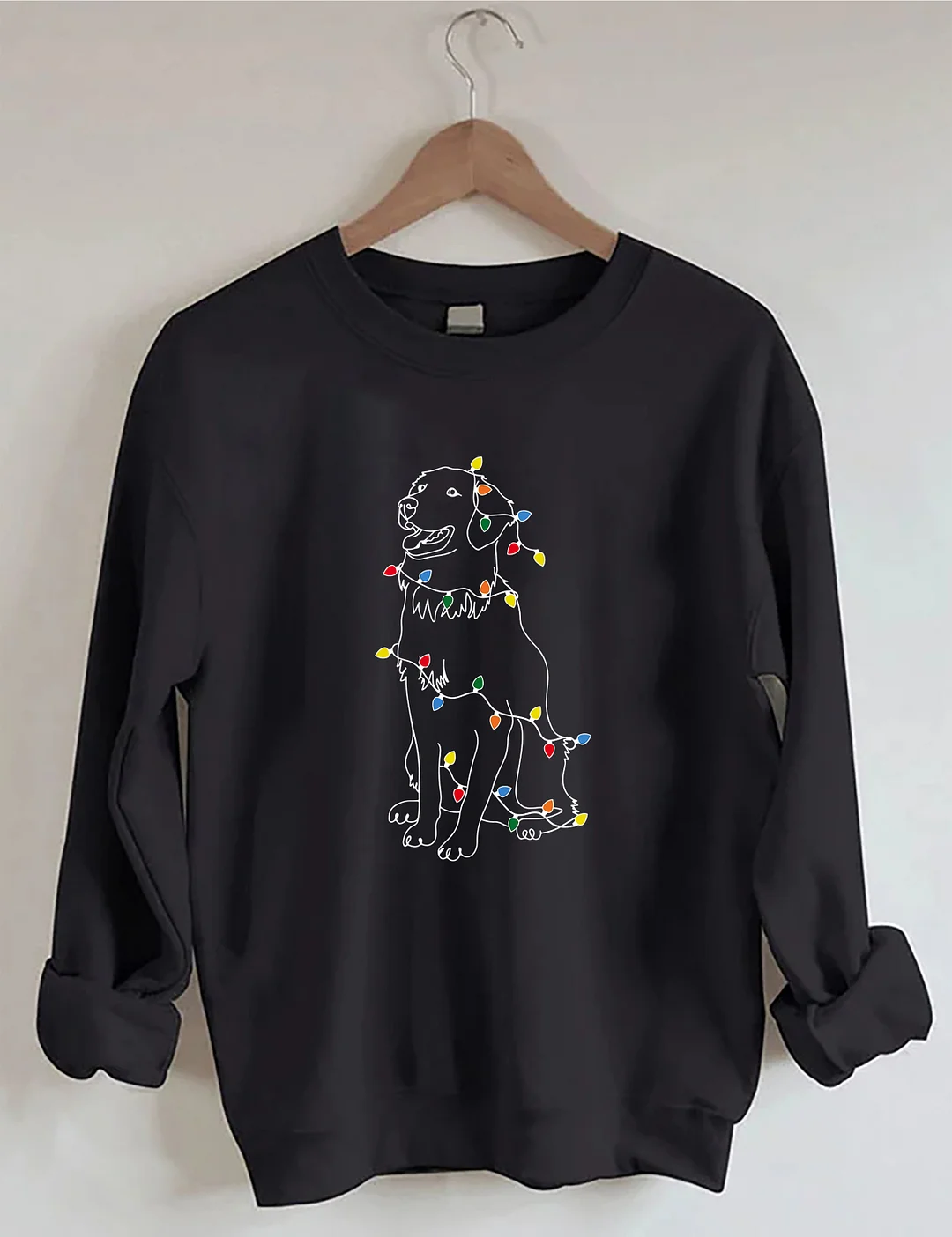 Cute Golden Retriever Christmas Sweatshirt