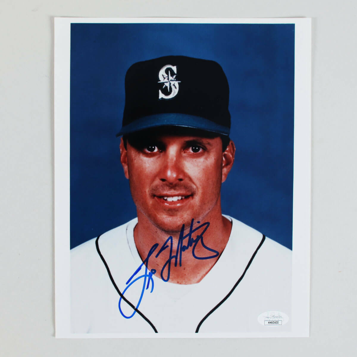 Tino Martinez Signed Photo Poster painting 8x10 Mariners - COA JSA