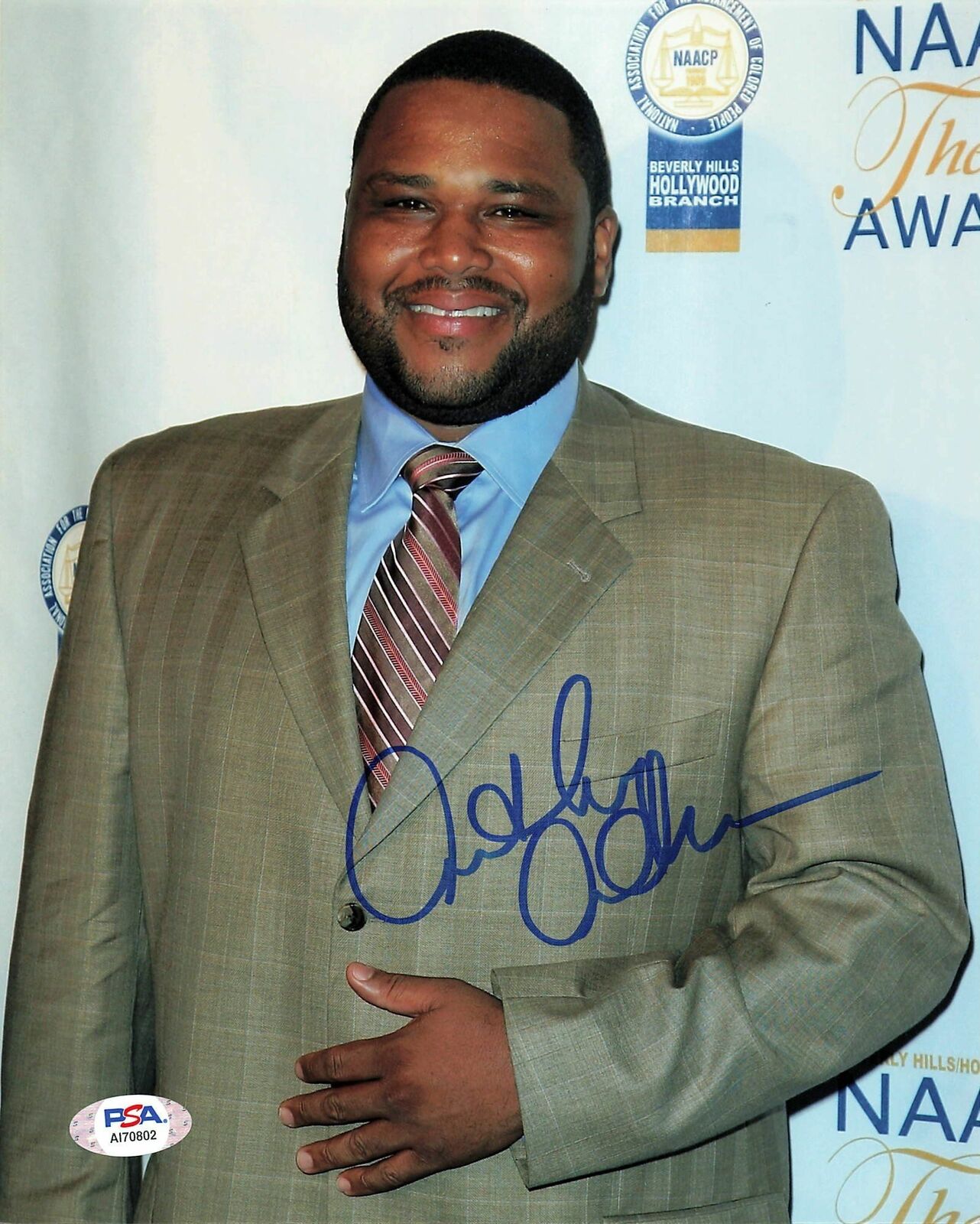 Anthony Anderson signed 8x10 Photo Poster painting PSA/DNA Autographed