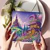 6Pcs Diamond Painting Castle Greeting Cards Congratulations Cards & Gifts