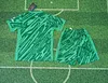 2024/2025 Kids Size Liverpool Green Goalkeeper Soccer Jersey 1:1 Thai Quality 
