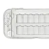 Crystal Clear Housing Case Antiscratch Hard Clear Frame Protector Case with 14 Card Slots for Nintendo for Switch 2 Console Accessory