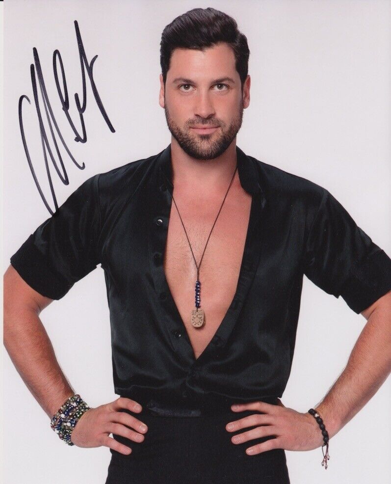 Maksim Chmerkovskiy (Dancing with the Stars) signed 8X10 Photo Poster painting