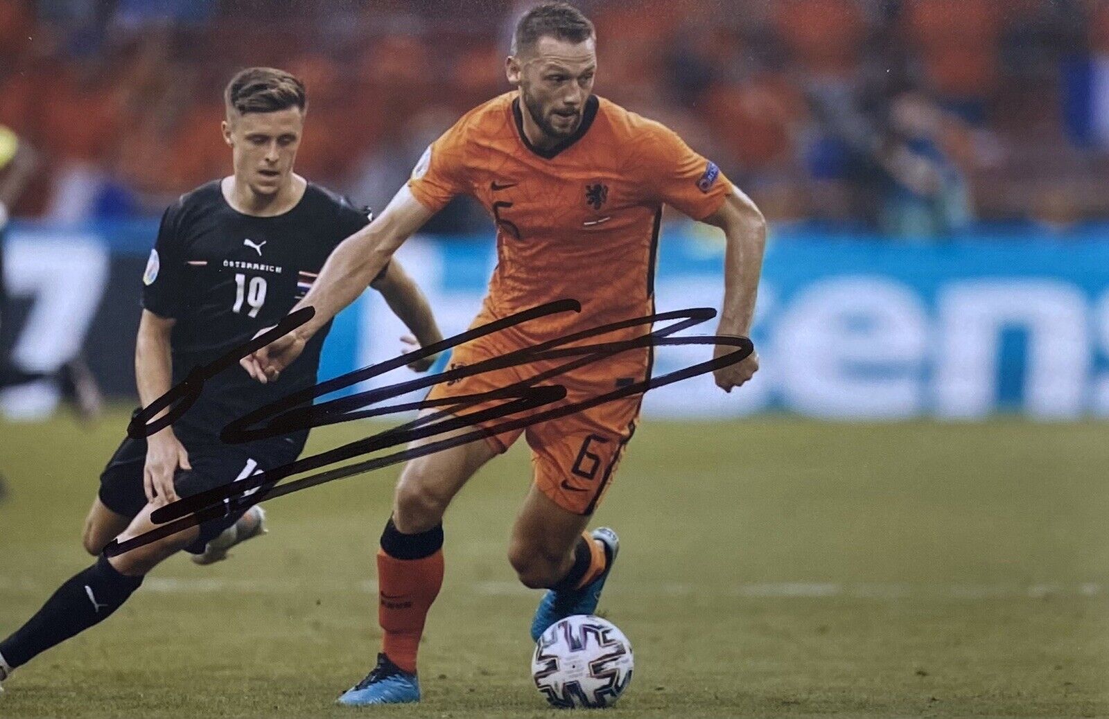 Stefan de Vrij Genuine Hand Signed Netherlands 6X4 Photo Poster painting, See Proof