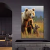 (50*70cm)Bears - Full Round Drill Diamond Painting