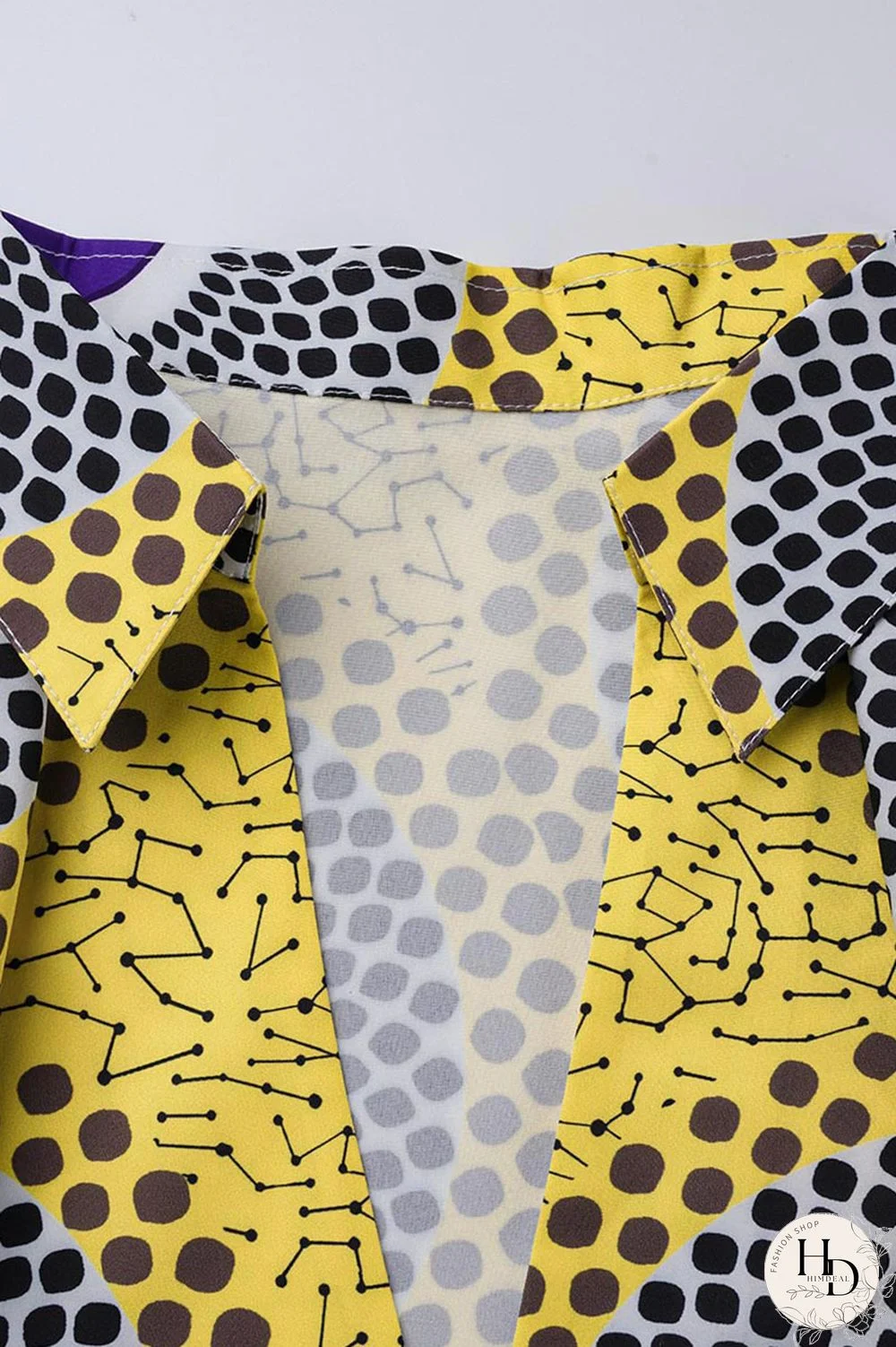 Rose Red Casual Print Split Joint V Neck A Line Plus Size Dresses