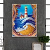 Diamond Painting-DIY Full Round Drill Lighthouse