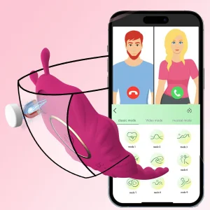 Wearable Butterfly Vibrator Clitoris Stimulator App Control