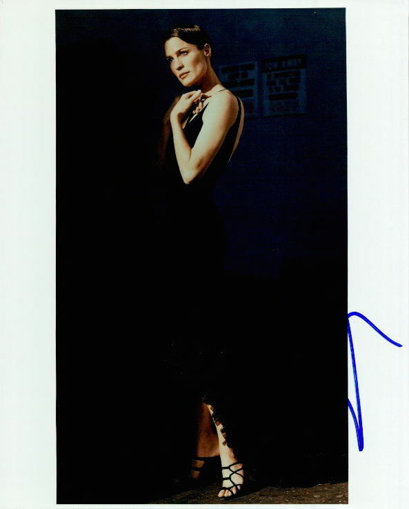 Robin Wright vintage in-person signed 8x10 Photo Poster painting COA