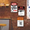 3pcs - Warning Shot - Vintage Metal Signs(12*16Inch)