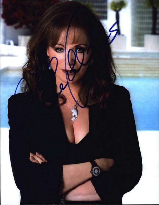 Jackie Collins authentic signed celebrity 8x10 Photo Poster painting W/Cert Autograph A0261