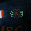 2025/2026 Player Version Napoli Halloween Special Edition Navy Blue Soccer Jersey 1:1 Thai Quality