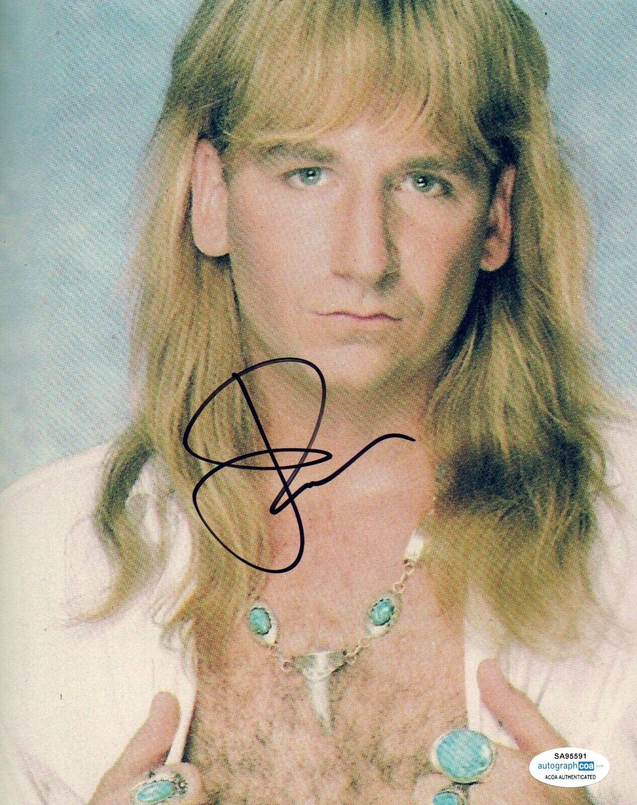 Jack Russell Signed Autographed 8x10 Photo Poster painting Great White Lead Singer ACOA COA