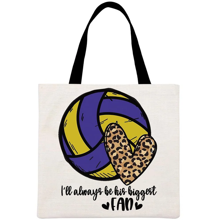 I will always be his biggest fan Printed Linen Bag-Annaletters