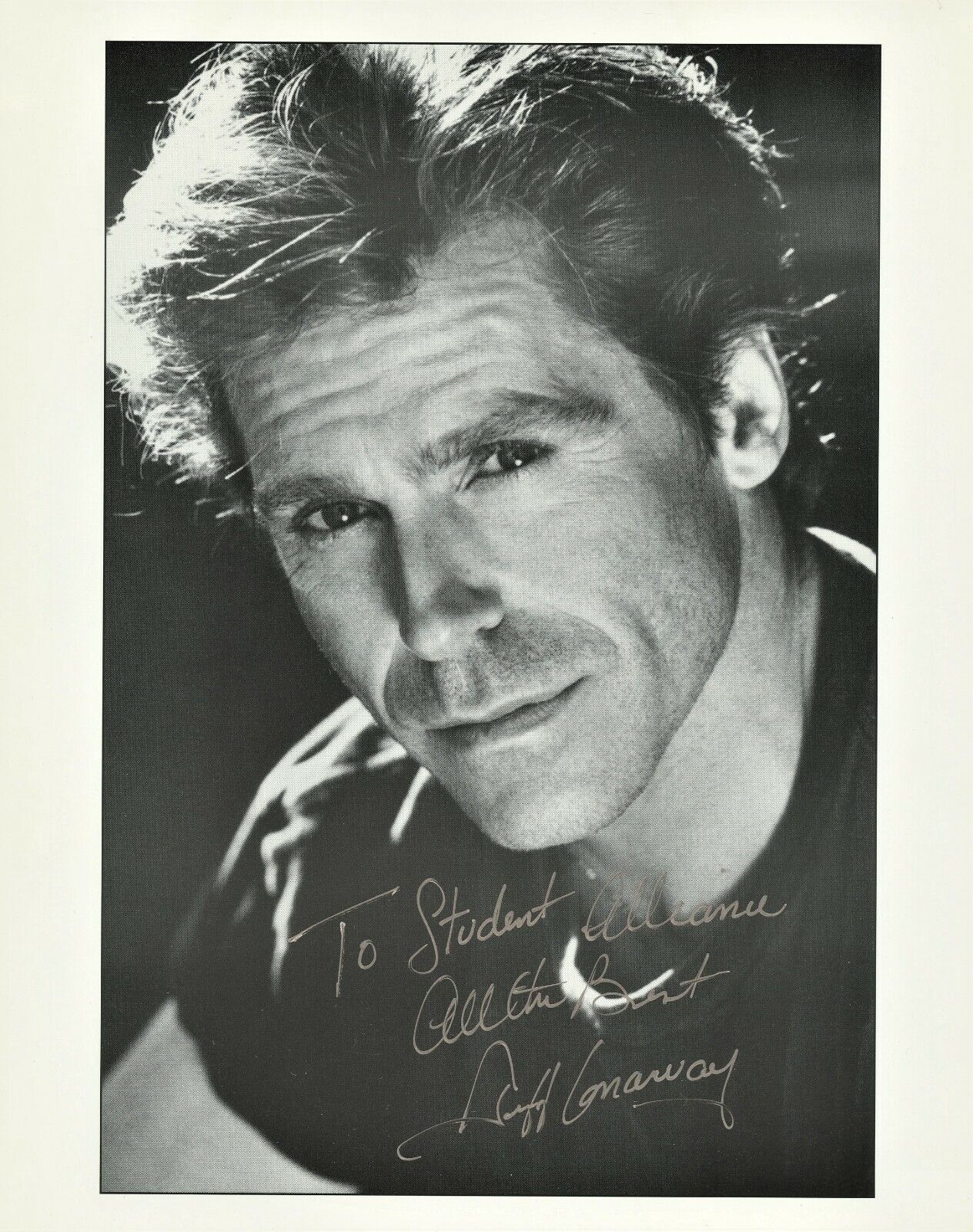 JEFF CONAWAY Signed Photo Poster painting