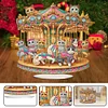 DIY Cats Carousel Diamond Painting Acrylic Desktop Ornaments