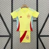 2024 Kids Spain Soccer Jersey Away