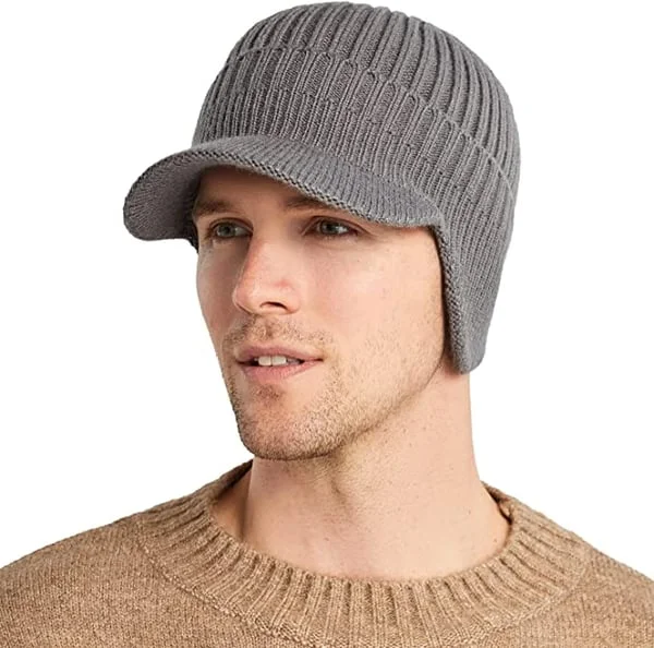 🔥Elastic Warm Ear Protection Knitted Hat☃️