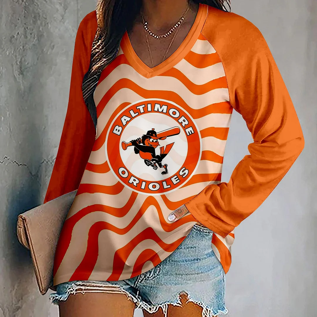 Women's Printed Long Casual Sweatshirt