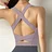 Xinyulin High Impact Sports Bra Red Yoga Bras Women Shockproof Push Up Brassiere Spots Top Crop Underwear Fitness Gym Shirt Sportswear