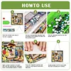 (US Local)Acrylic DIY Boots Hanging Diamond Art Kits Wall Door Decoration)