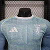 Joyfball 2025/2026 Player Version Long Sleeve Juventus Away Football Shirt 1:1 Thai Quality（The player version jersey is a bit tight, please pay attention to the size selection）