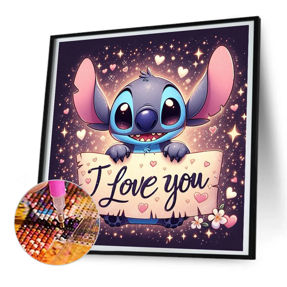 Diamond Painting - Full Round Drill - Stitch(Canvas|30*30cm)