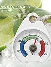 Kitchen Digital Scale Refrigerator Thermometer with Indicator for Home