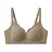 Dzgolf Fashion Seamless Triangle Cup Bra Yoga Sports Bralette with Pad Wireless Bras Underwear Intimates Deep V Bra Girl