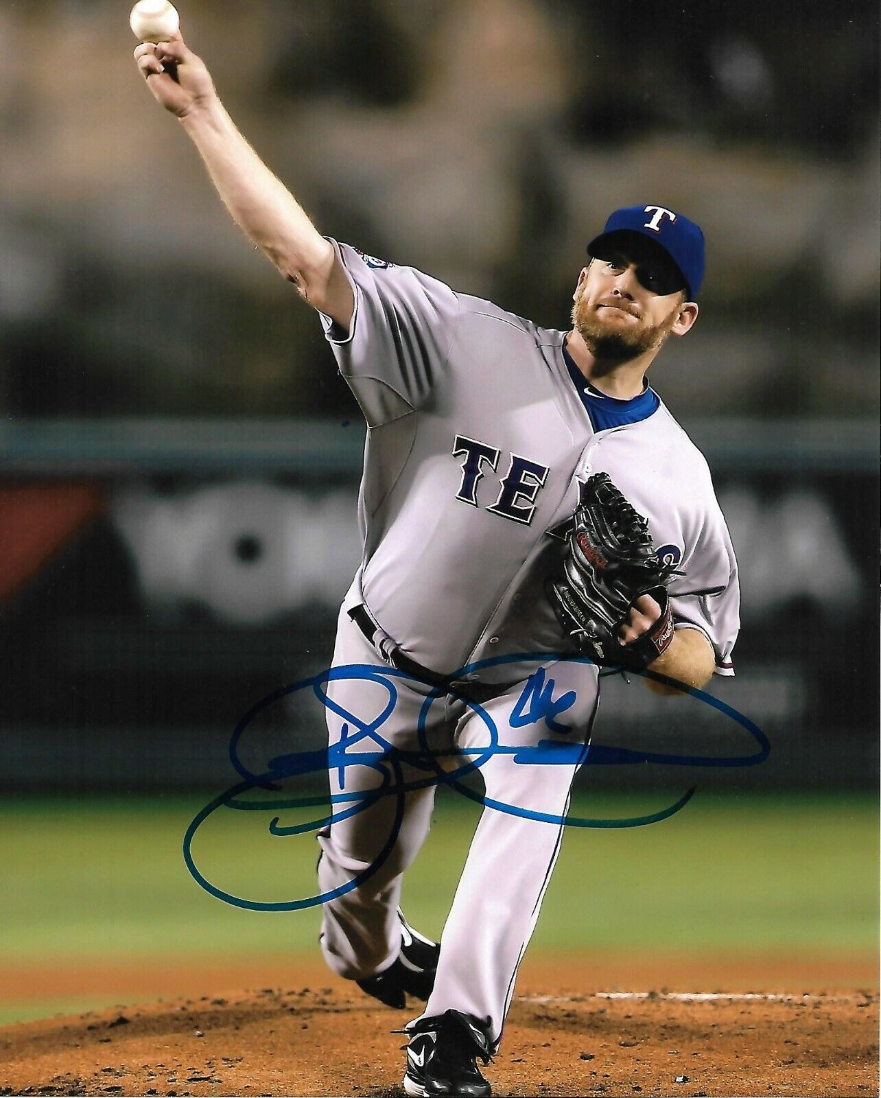 RYAN DEMPSTER signed autographed TEXAS RAMGERS 8X10 (RED SOZ, CUBS) Photo Poster painting w/ COA