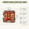 Stamped Cross Stitch Kit for Adults Craft Shop 11CT 45x45cm tapestrymarket