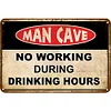 Warning  - Vintage Metal Signs(12*16Inch) - Warning