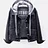 Spring Autumn Harajuku Bomber Denim Jackets Women Slim Cowboy Short Coat Female Fashion Embroidery Letter Vintage Jeans Coats