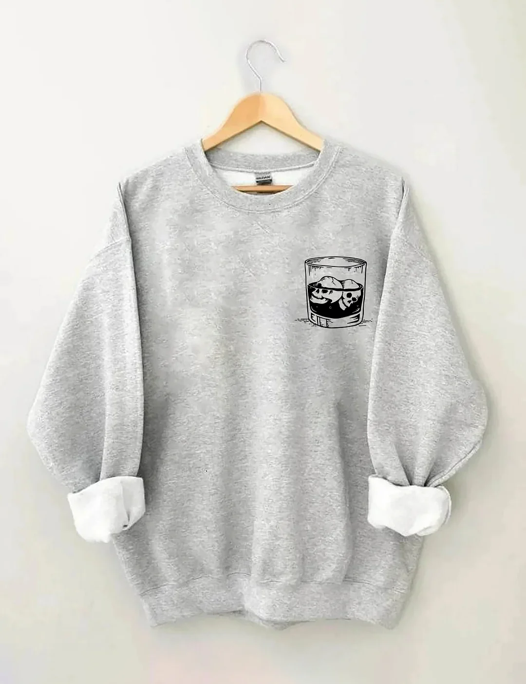 Skull Whiskey Sweatshirt