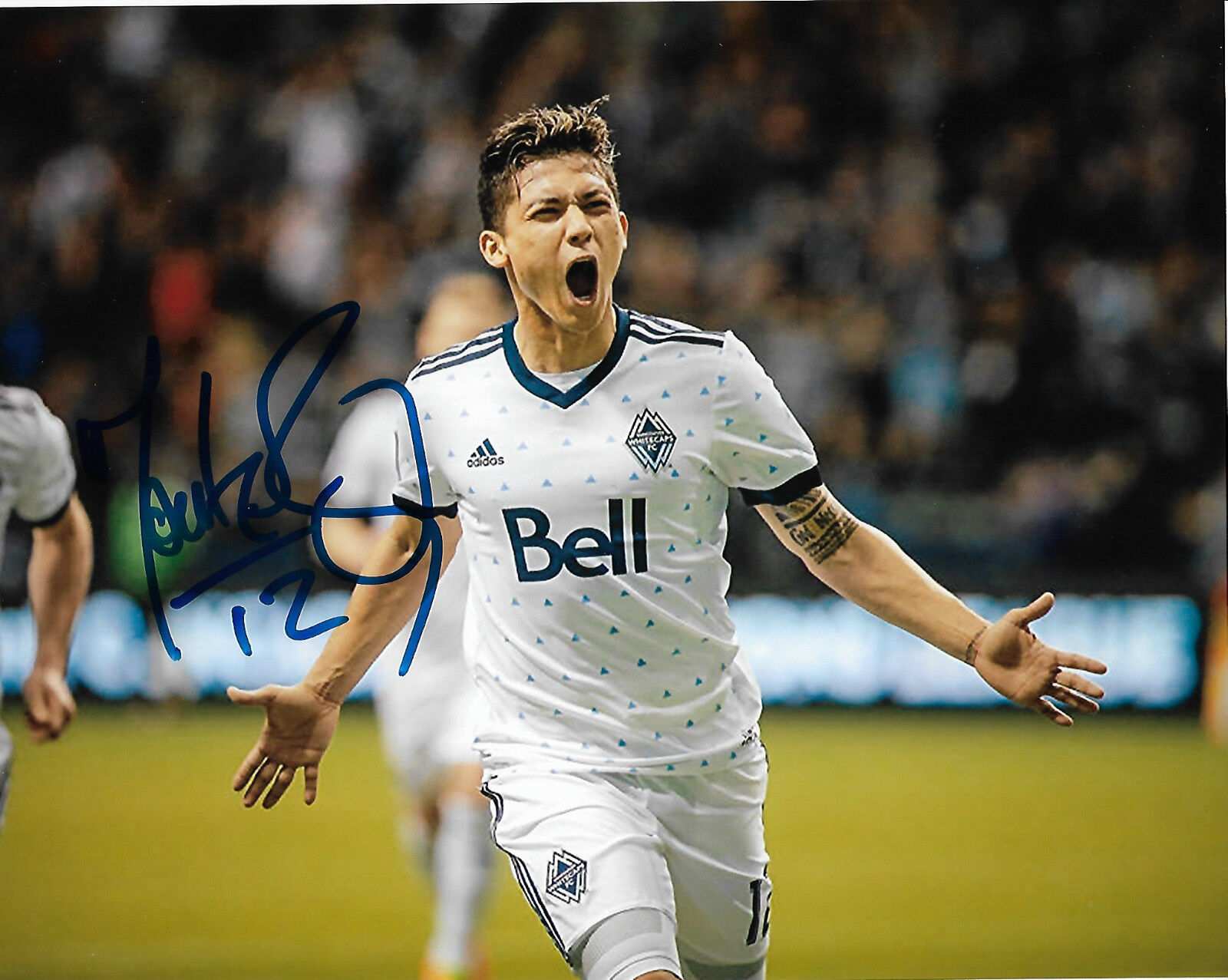Vancouver Whitecaps Fredy Montero Autographed Signed 8x10 MLS Photo Poster painting COA B