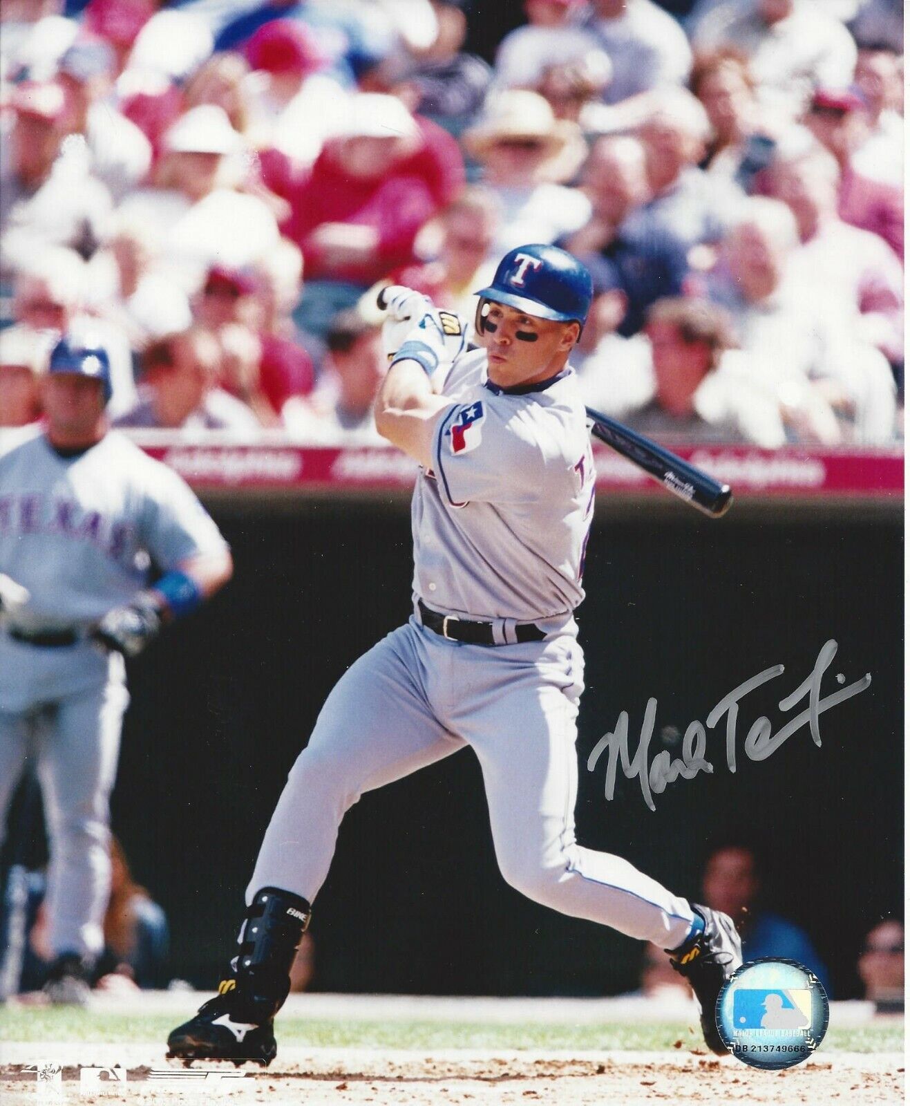 Mark Teixeira Autographed 8x10 Texas Rangers#2