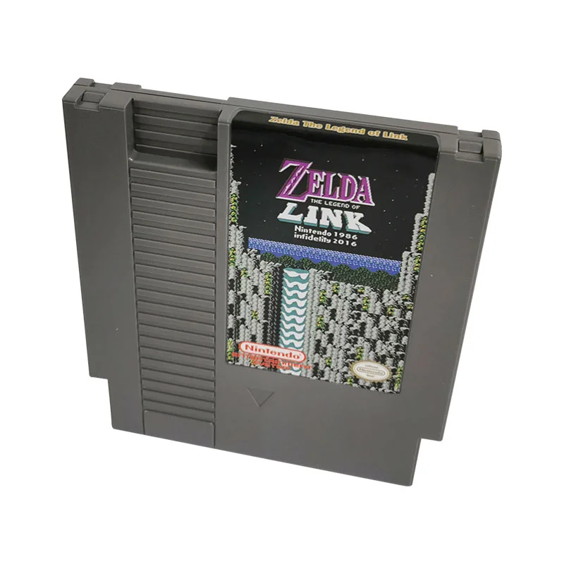 Zelda: The Legend of Link For Nintendo NES - 8 Bit Game Cartridge