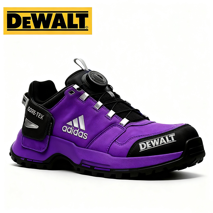 Az Adidas® és a DEWALT vízálló cipői tökéletes választást jelentenek munkába és szabadtéri tevékenységekhez.