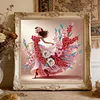 Diamond Painting-DIY Crystal Rhinestone Floral Skirt Girl(Box Packaging)
