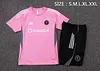 2025/2026 Miami pre-match training Pink Shirt+Shorts 1:1 Thai Quality