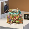 Farm Vegetable Stand - 5D DIY Ornament