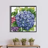 >SALE<5D DIY Full Round Drill Partial AB Diamond Painting Hydrangea Decor 55x55cm