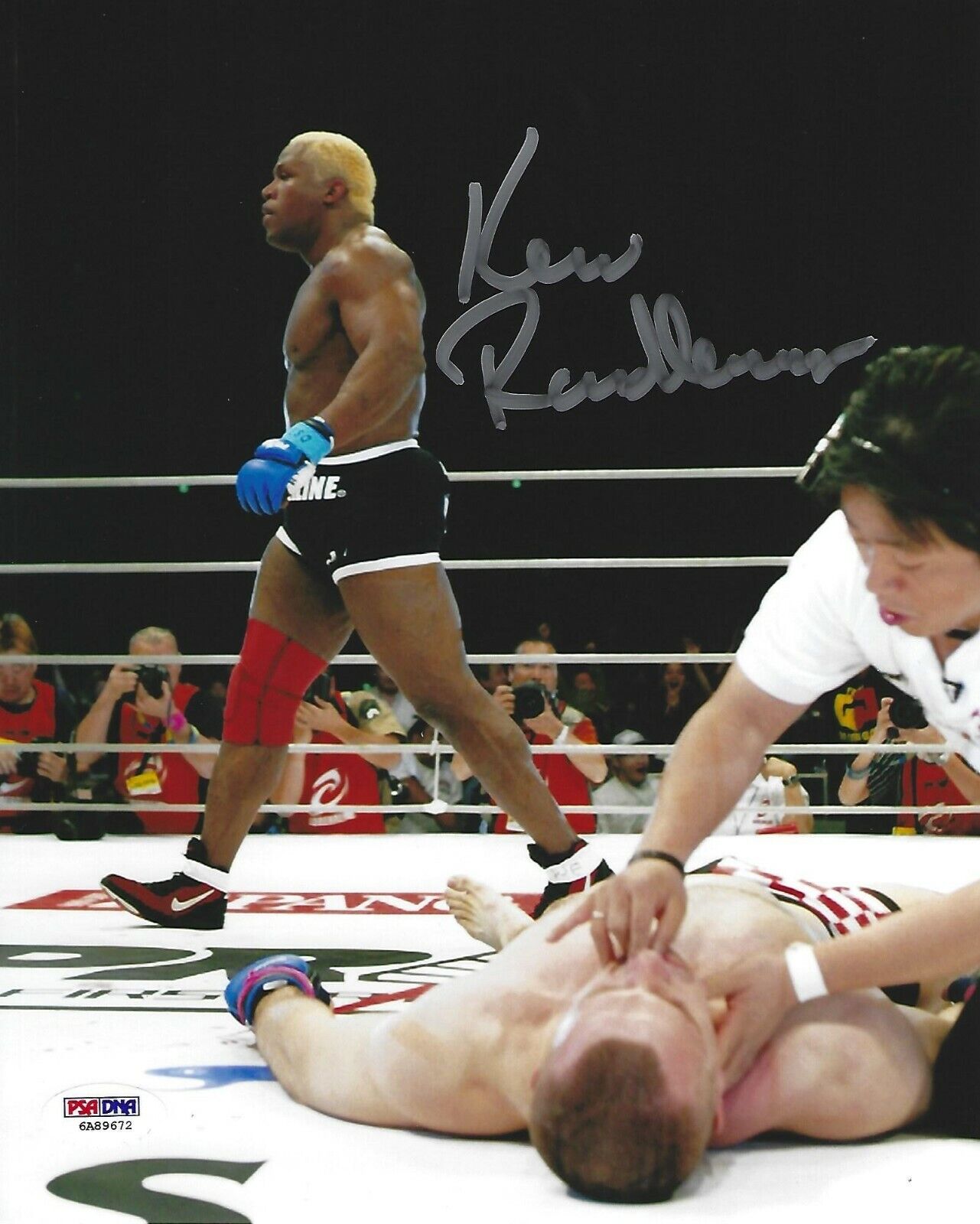 Kevin Randleman Signed UFC 8x10 Photo Poster painting PSA/DNA COA Pride FC Grand Prix Cro Cop KO