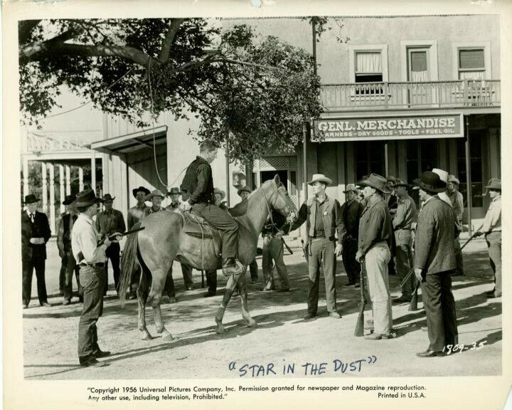 Star in the Dust John Agar western movie 1956 Original 8x10 Press Photo Poster painting